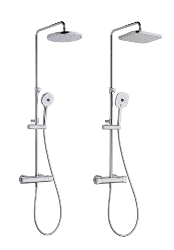 System prysznicowy 1 TELESKOP (z termostatem prysznicowym) | © Artweger GmbH. & Co. KG