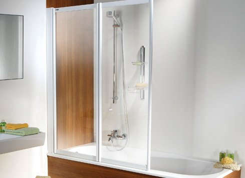 Tub folding screen for rectangular bathtubs | © Artweger GmbH. & Co. KG