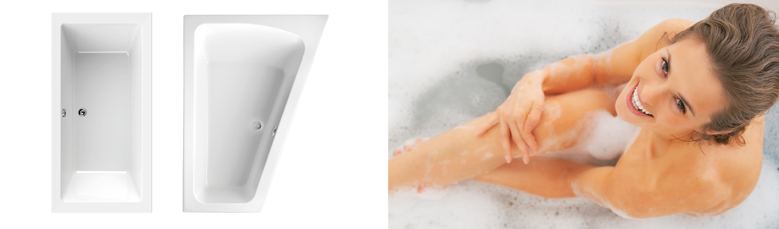 Header Badewanne TL, Ovalbadewanne, Eckbadewanne von Artweger | © Artweger GmbH. & Co. KG