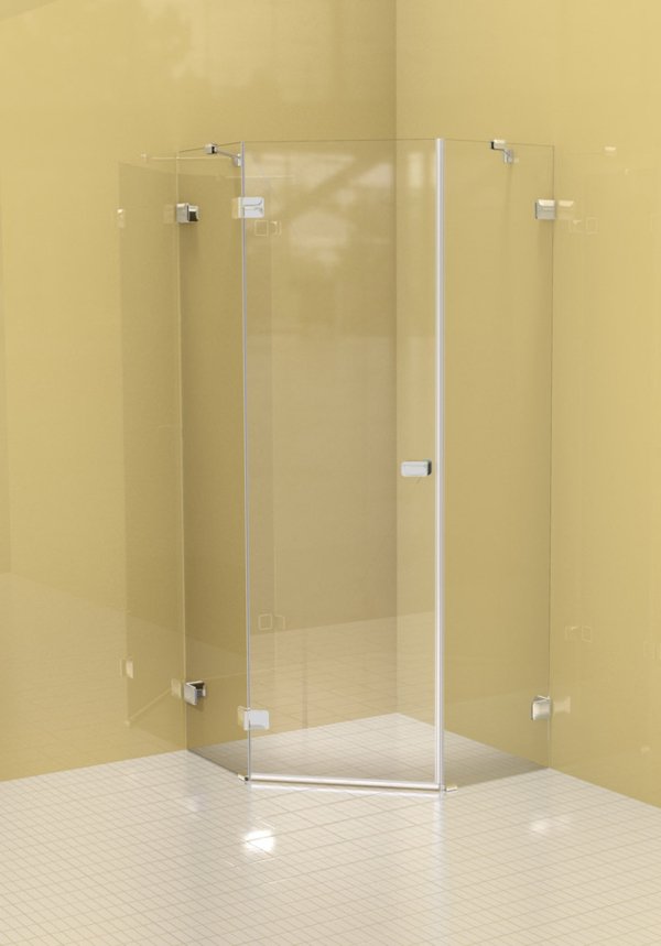 ARTWEGER 360 Vijfhoekige douche met vleugeldeur | © Artweger GmbH. & Co. KG