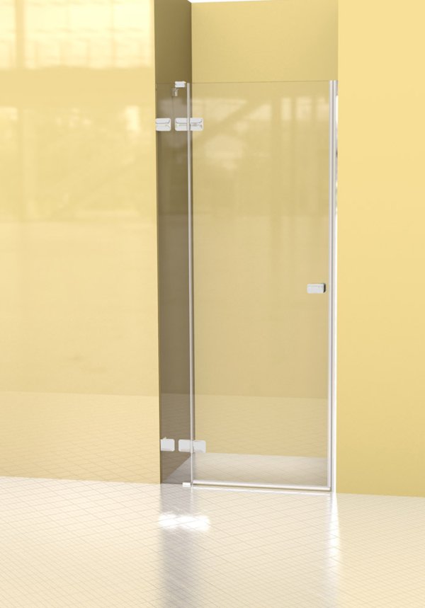 ARTWEGER 360 Swinging door on stable part in a niche | © Artweger GmbH. & Co. KG