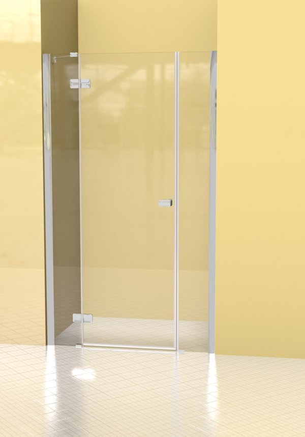 ARTWEGER 360 Swinging door in niche with 2 anchored parts | © Artweger GmbH. & Co. KG