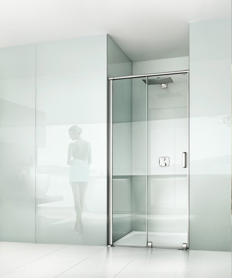 rundum gerahmt Dusche in der Nische mit Schiebetür | © Artweger GmbH. & Co. KG