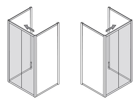 Showers on straight walls | © Artweger GmbH. & Co. KG