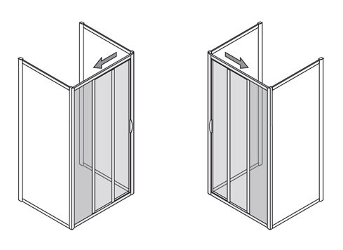 Showers on a straight wall | © Artweger GmbH. & Co. KG