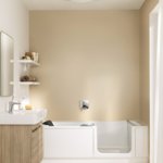 TWIN LINE 2 bathtub with bathtub door | © Artweger GmbH. & Co. KG