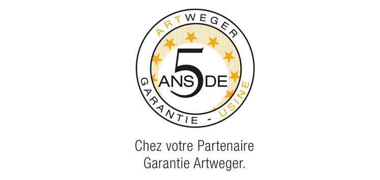 5 ans de garantie usine | © Artweger GmbH. & Co. KG