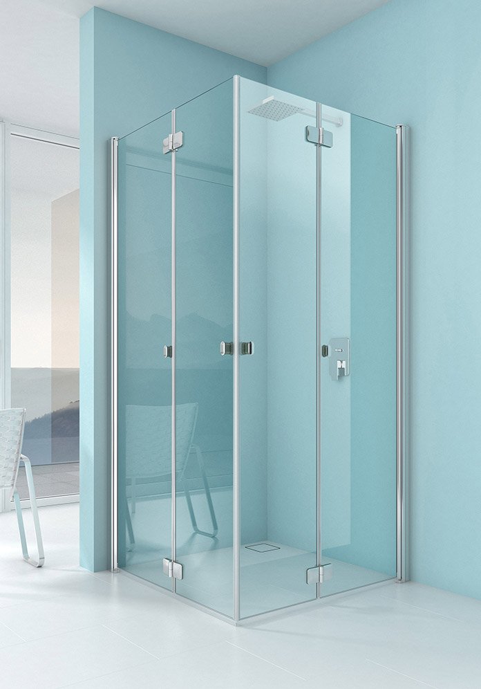 ARTWEGER 360 Falttür Dusche - Die Dusche zum Wegfalten!