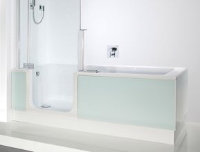 Twinline 2 The Bathtub Of Future, Extra Large Bathtub Shower Combo