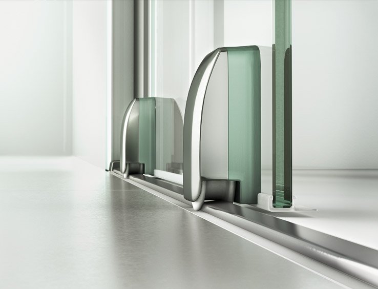 laufruhige und stabile Duschtüren bei der Artweger 360 Schiebetür | © Artweger GmbH. & Co. KG