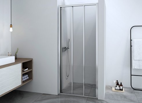 Showers in an alcove