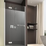 ARTWEGER 360 Swinging door on stable part in a niche | © Artweger GmbH. & Co. KG