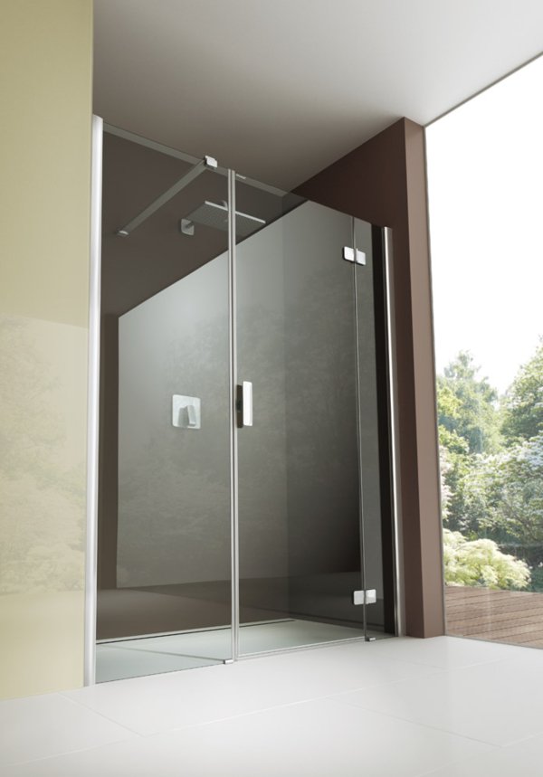 ARTWEGER 360 Swinging door in niche with 2 anchored parts, extra wide | © Artweger GmbH. & Co. KG