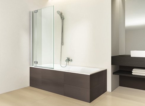 Parois repliables pour baignoires avec élément fixe | © Artweger GmbH. & Co. KG