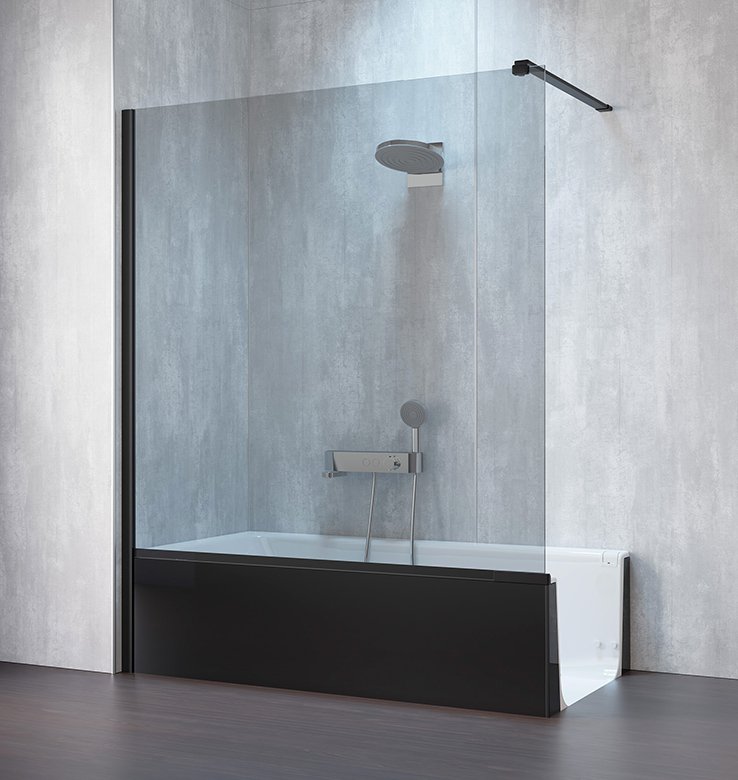 Frau badet und Mann duscht in der Twinline 2 Duschbadewanne | © Artweger GmbH. & Co. KG