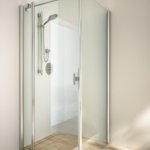 TWISTLINE Swinging door on fixed part to side wall | © Artweger GmbH. & Co. KG