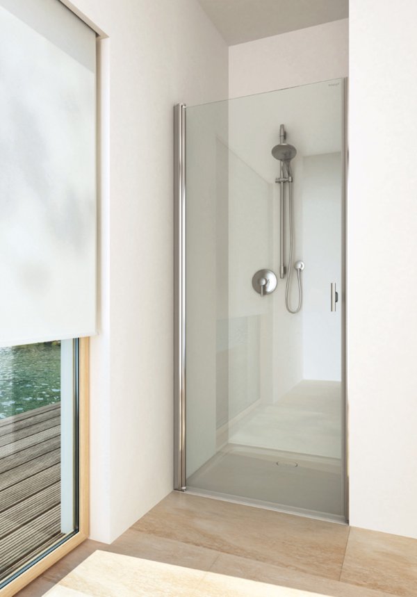 TWISTLINE Swinging door in an alcove, without fixed parts | © Artweger GmbH. & Co. KG