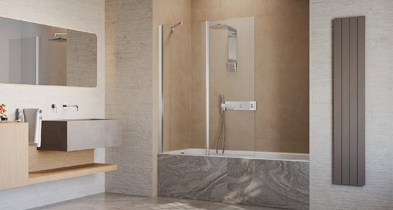 Artweger PRESTIGE Opvouwbaar badscherm