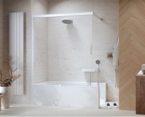JOICE Walk In + cloisons de baignoire