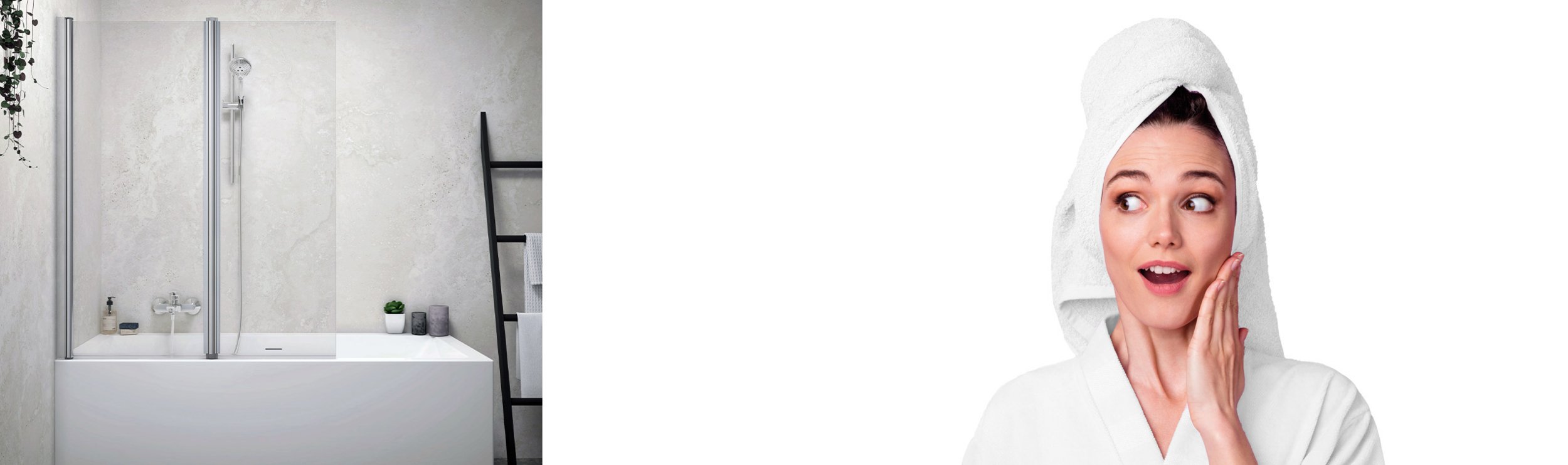 Artweger SLIDE  paroi de baignoire pliante