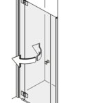 Pendeltüren in der Nische