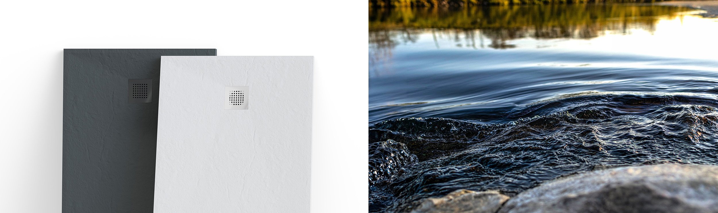 ARTSTONE Duschwannen aus Mineralguss